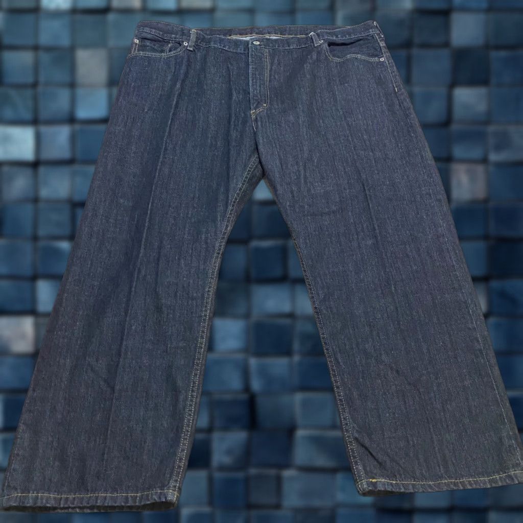Levi's Levi's 559 Jeans Mens 48x29 Blue Denim Relaxed Straight Dark Wash High Rise Vintage No Size US 32 / EU 48 - 1 Thumbnail