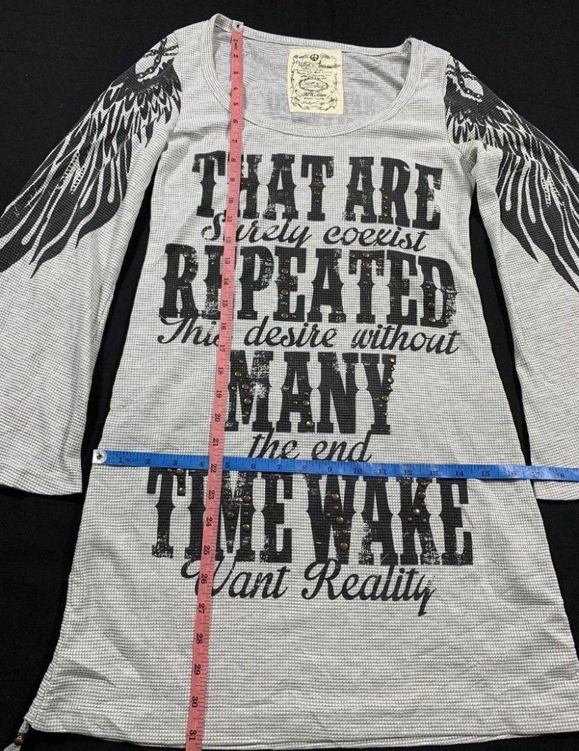 Japanese Brand American Crazy Poem Longsleeve Ifsix lgb Style Size US M / EU 48-50 / 2 - 7 Thumbnail