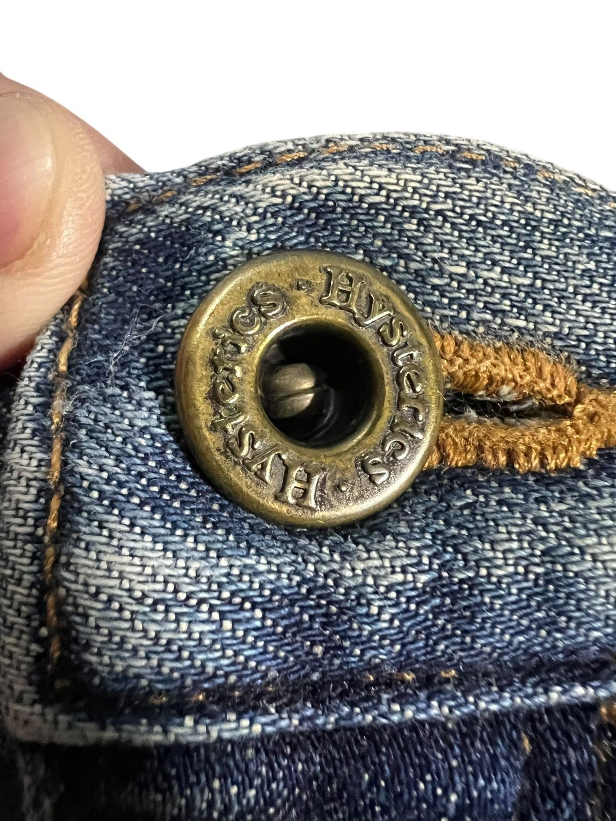 Hysteric Glamour Vintage Hysteric Glamour Low Rise Blue Jean Japan Size US 30 / EU 46 - 9 Thumbnail