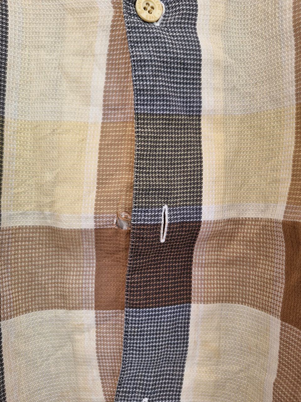 Yves Saint Laurent YSL check pattern long sleeve Size L / US 10 / IT 46 - 7 Thumbnail