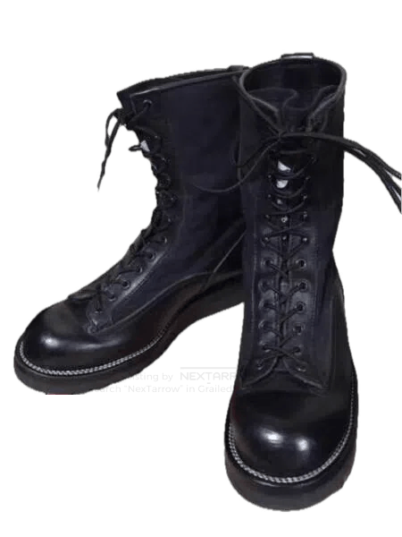 Backbone Black Lace-Up Boots Size 9. Size US 9 / EU 42 - 1 Thumbnail