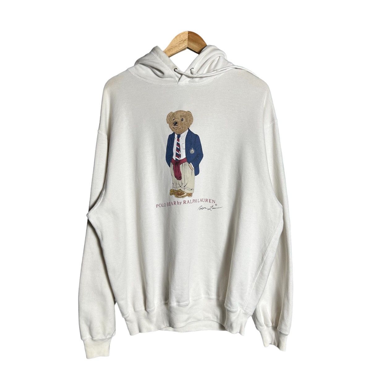 Polo Ralph Lauren Polo Ralph Lauren Bear Hoodie Size US XL / EU 56 / 4 - 1 Thumbnail