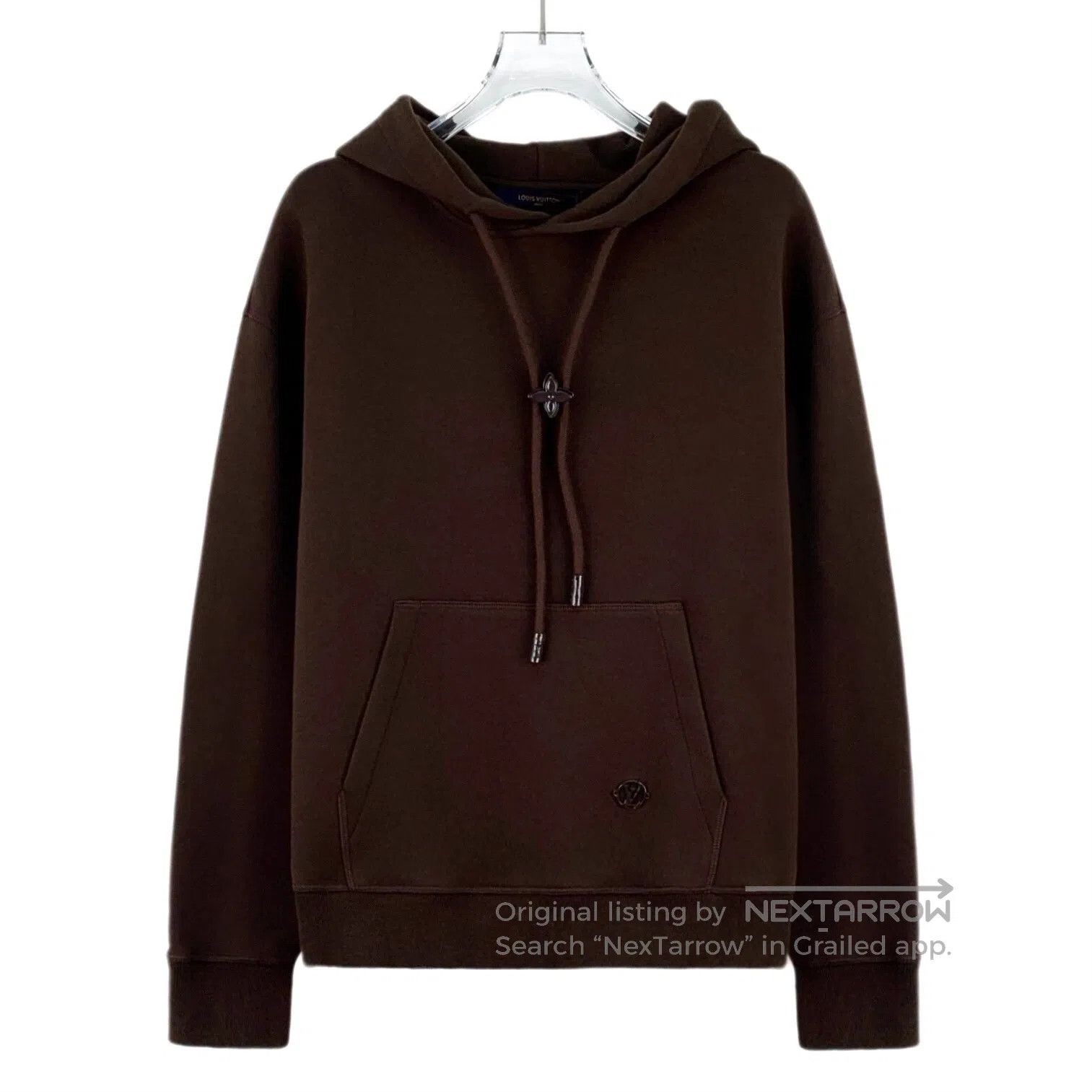 Louis Vuitton Louis Vuitton Caramel logo hooded long-sleeve sweatshirt| Size US XS / EU 42 / 0 - 1 Thumbnail