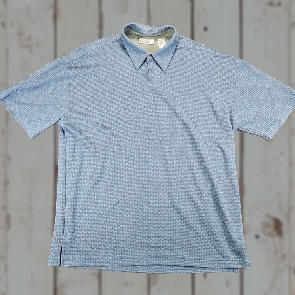 Vintage VINTAGE Burma Bibas Blue Polo Shirt Mens Short Sleeve Knit Geometric Golf Med Blue Polo Shirt Mens Short Sleeve Knit Geometric Golf PMID Size US M / EU 48-50 / 2 - 1 Thumbnail