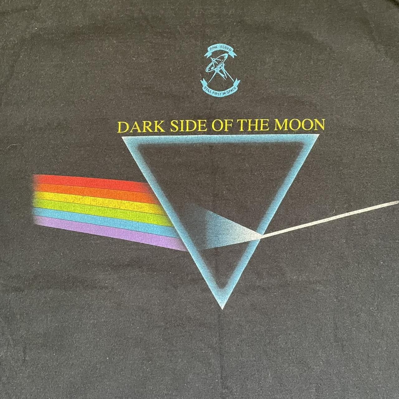 Band Tees × Vintage Vintage Y2K Pink Floyd Dark Side of the Moon Graphic Tee Size US M / EU 48-50 / 2 - 4 Thumbnail
