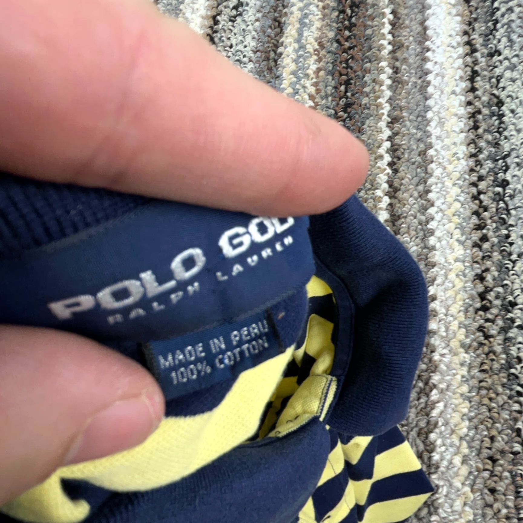 Ralph Lauren Ralph Lauren Polo Golf Shirt Men XL Striped Yellow Blue New Albany Crest Golf Club Polo Shirt Men XL Yellow Blue Striped New Albany Crest Golf Club Size US XL / EU 56 / 4 - 5 Thumbnail