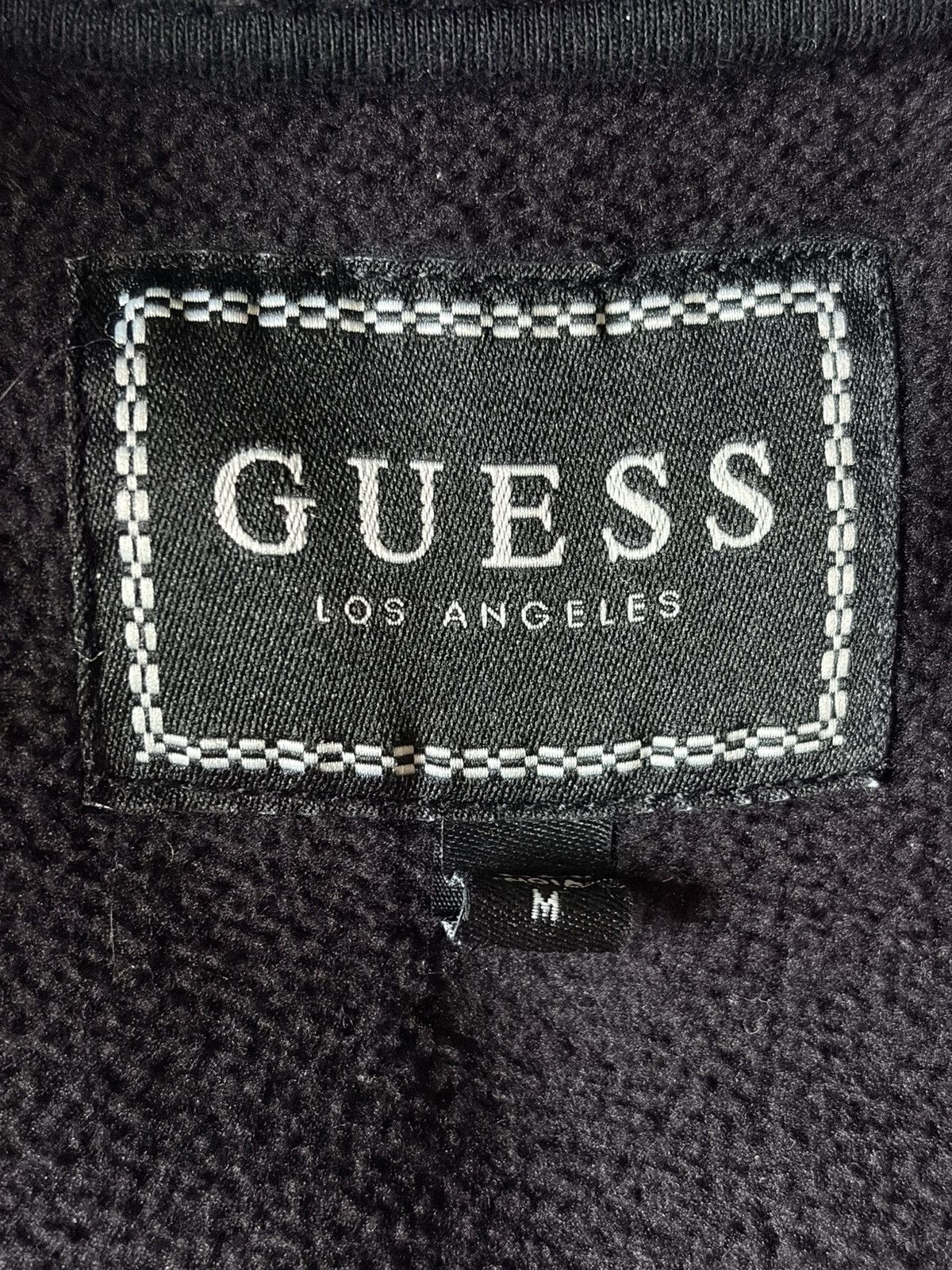 Guess Vintage Guess Fleece Quarter Zip Size US M / EU 48-50 / 2 - 3 Thumbnail