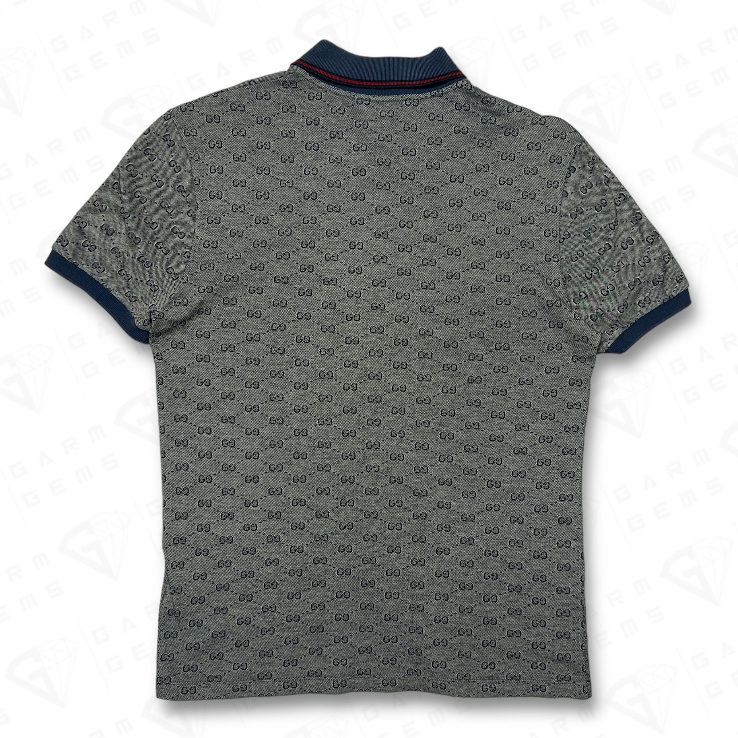Gucci Gucci GG Monogram Polo Shirt Size US S / EU 44-46 / 1 - 2 Thumbnail