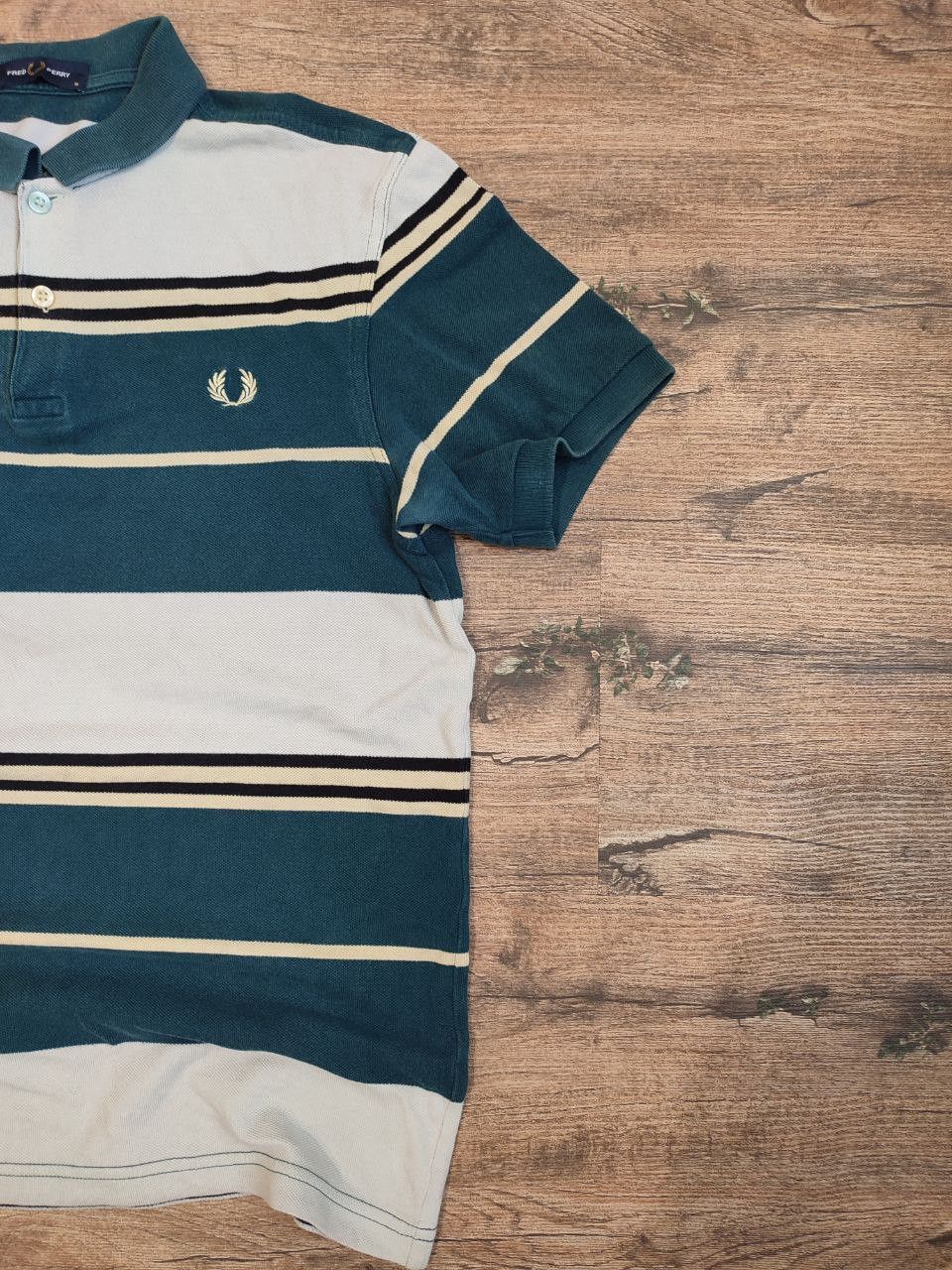 Fred Perry Fred Perry Men's Striped Short Sleeve Polo Shirt Size M Size US M / EU 48-50 / 2 - 3 Thumbnail