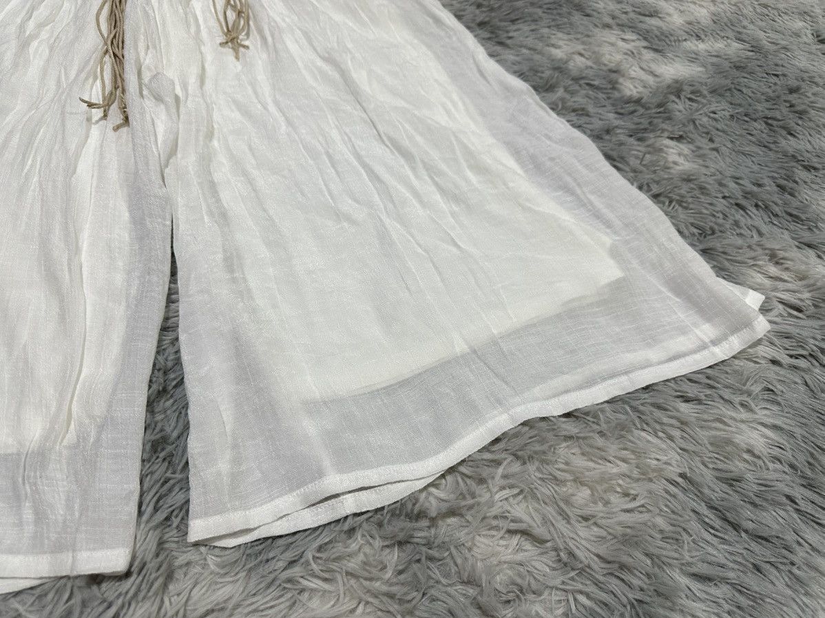 Japanese Brand 🔥Y2K Japanese Durer Rayon Wide Pants Bohemian Kmrii Size US 30 / EU 46 - 3 Thumbnail