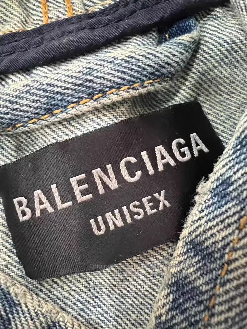 Balenciaga Balenciaga Denim Hooded Jacket Size US S / EU 44-46 / 1 - 2 Thumbnail