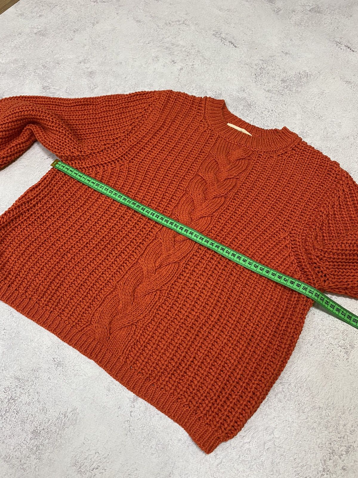 Sezane Sezane Orange Cotton Knit Jumper Sweater Size S Size S / US 4 / IT 40 - 12 Thumbnail