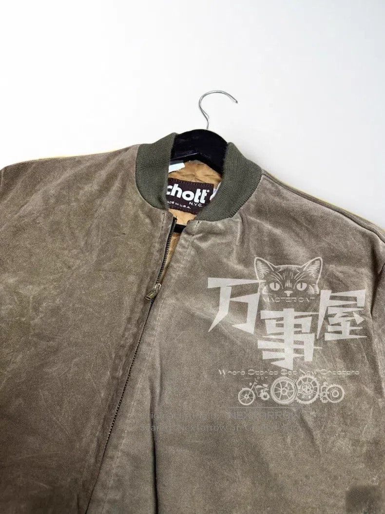 Schott Schott NYC American Vintage Suede Jacket Size US XL / EU 56 / 4 - 2 Thumbnail