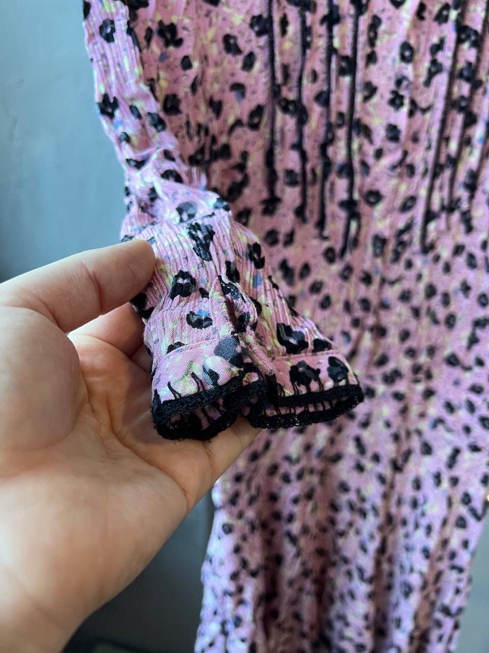 Zadig & Voltaire ZADIG&VOLTAIRE RASPAIL PRINT PINK FLOWERS ART DRESS SIZE S Size S / US 4 / IT 40 - 8 Thumbnail