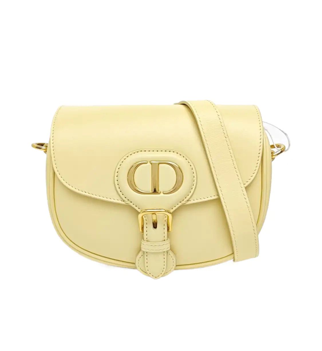 Dior DIOR Bobby Small light yellowcowhide leather shoulder bag handbag crossbody bag Size ONE SIZE - 1 Thumbnail
