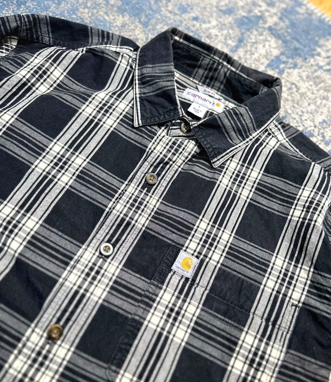 Carhartt Carhartt men's plaid shirt, size L Size US L / EU 52-54 / 3 - 3 Thumbnail
