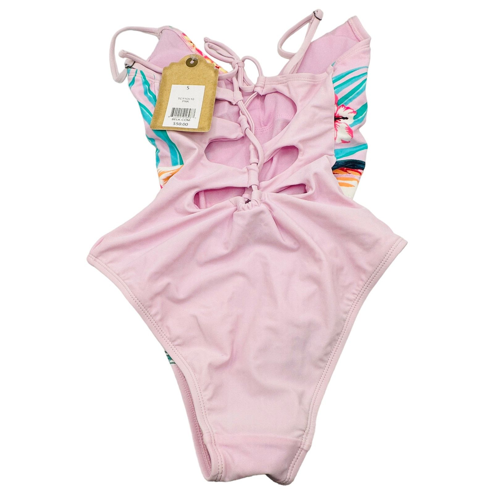 The Unbranded Brand True Craft Cockatoo Hawaiian Swimsuit Size Small Size ONE SIZE - 4 Thumbnail