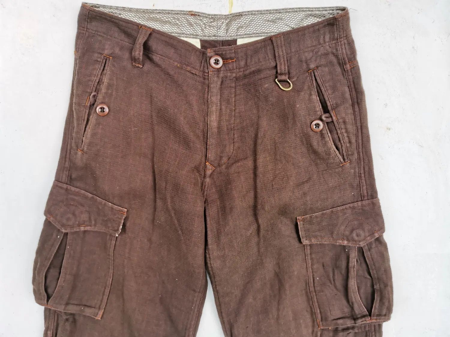 Japanese Brand Rare!!! Nicole Club for Men Tactical Cargo Multipocket Pants Size US 33 - 10 Thumbnail