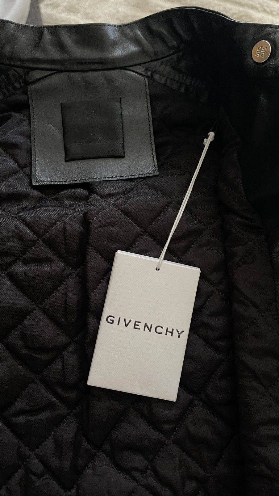 Givenchy Givenchy Bull Leather Jacket Black Size S / US 4 / IT 40 - 7 Thumbnail