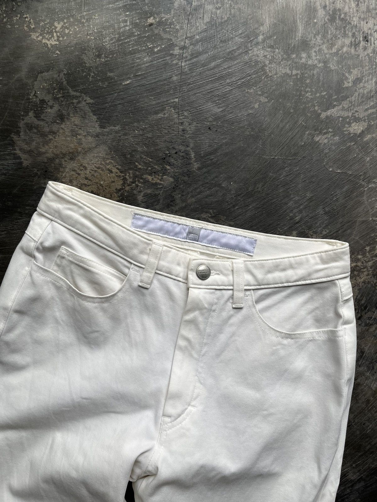 If Six Was Nine × Marithe + Francois Girbaud Marithe francois girbaud white pants Size US 29 - 2 Thumbnail