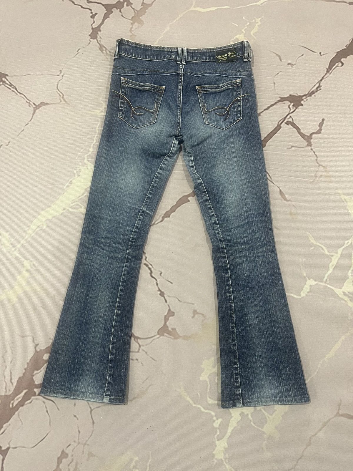 Edwin Edwin Blue Trip 503 x Venus Celebrity Flared Denim Set Size 29" - 21 Thumbnail