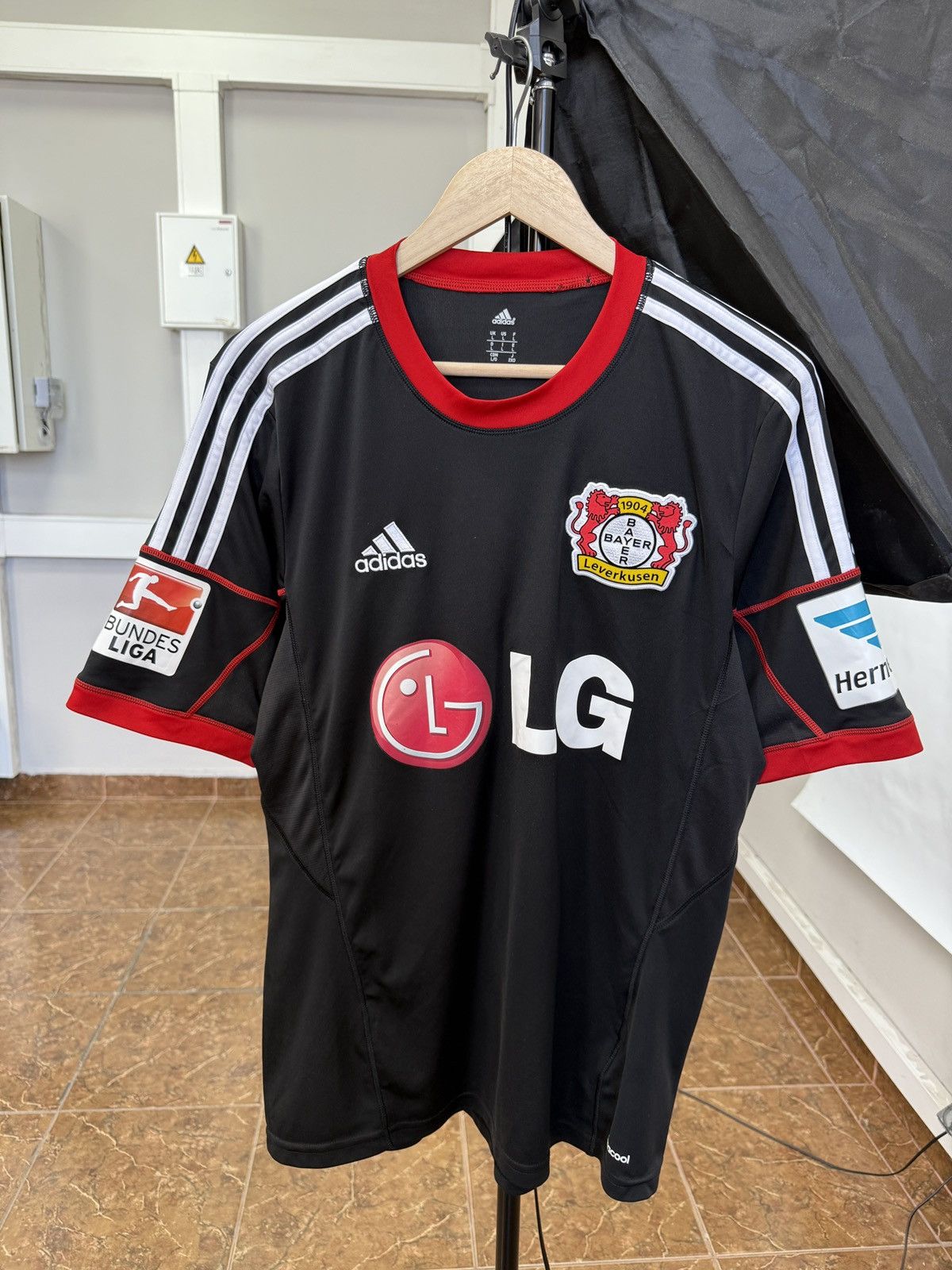 Adidas 🇩🇪 2013 Adidas #9 Drmic Bayern Munich Soccer Jersey Bundes Size US L / EU 52-54 / 3 - 2 Thumbnail