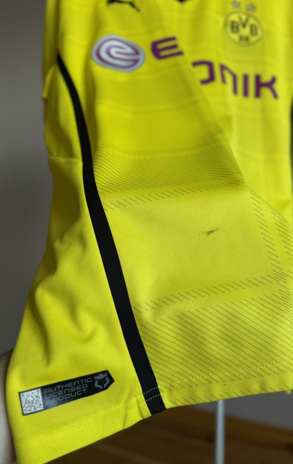 Vintage Borussia Dortmund Puma Home Shirt Jersey 2013 2014 football Size US XL / EU 56 / 4 - 10 Thumbnail