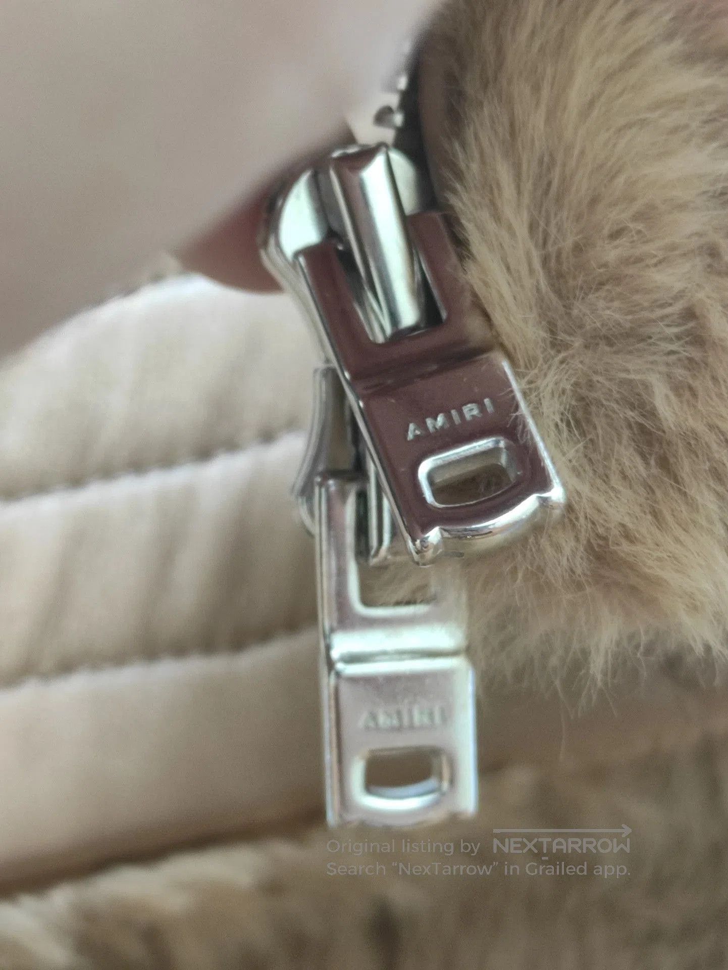 Amiri Amiri Brown Fur Collar Coat. Size US M / EU 48-50 / 2 - 8 Thumbnail