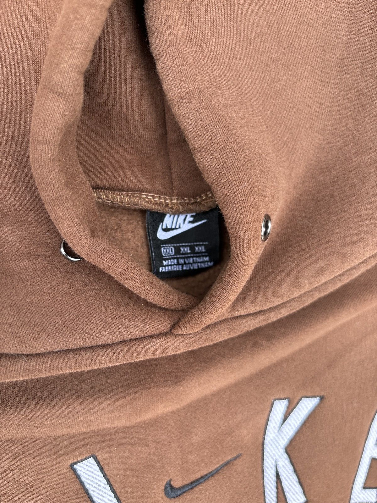 Nike × Vintage vintage nike embroidered hoodie Size US L / EU 52-54 / 3 - 3 Thumbnail