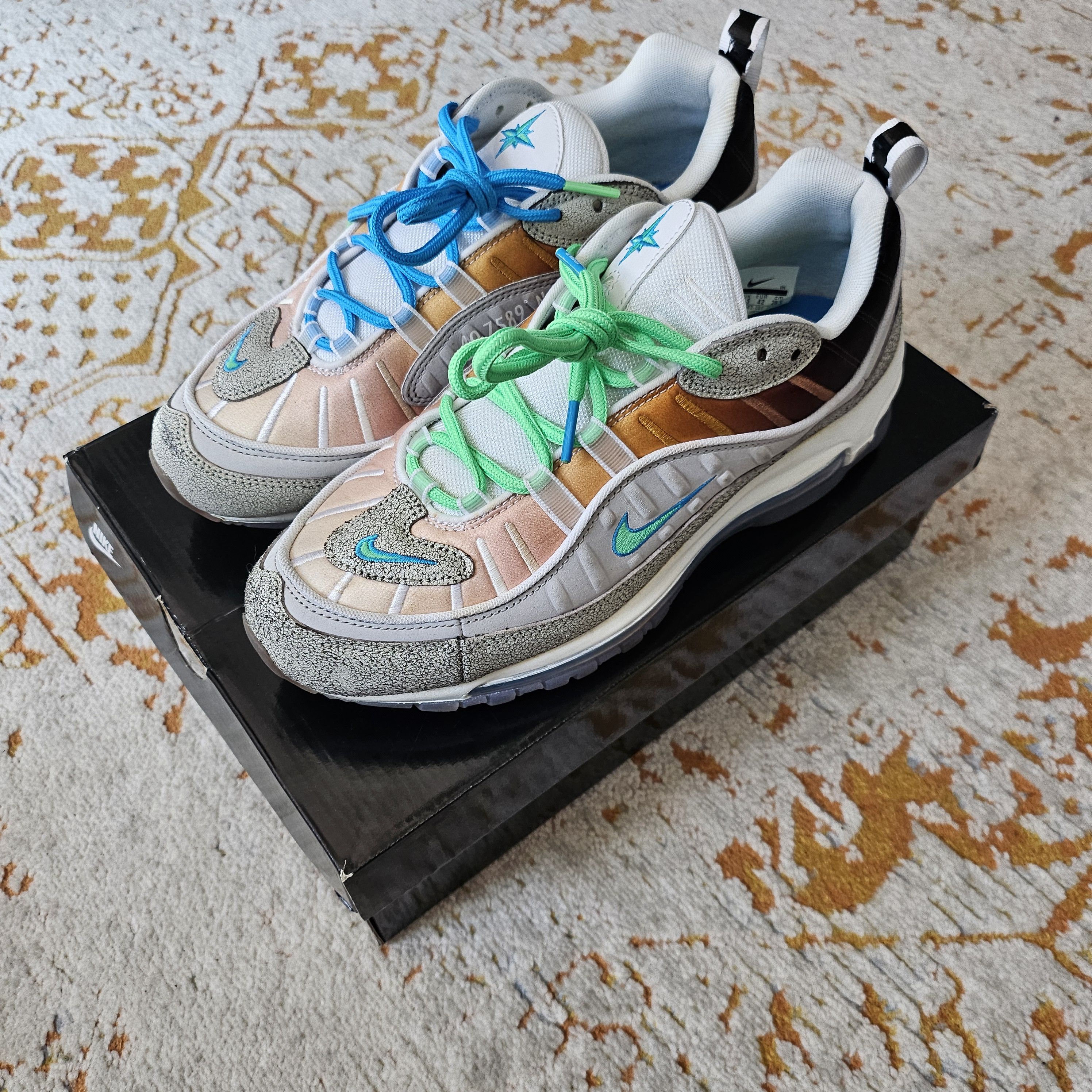 La Mezcla Nike Air Max 98 Size Air Max 98 La Mezcla Size