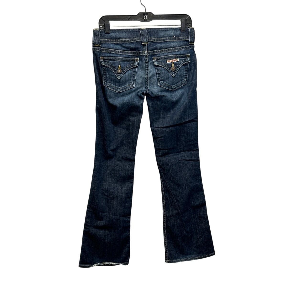 Hudson Hudson Womens Size 28 Petite Stretch Cotton Blue Jeans Size 31" - 3 Thumbnail