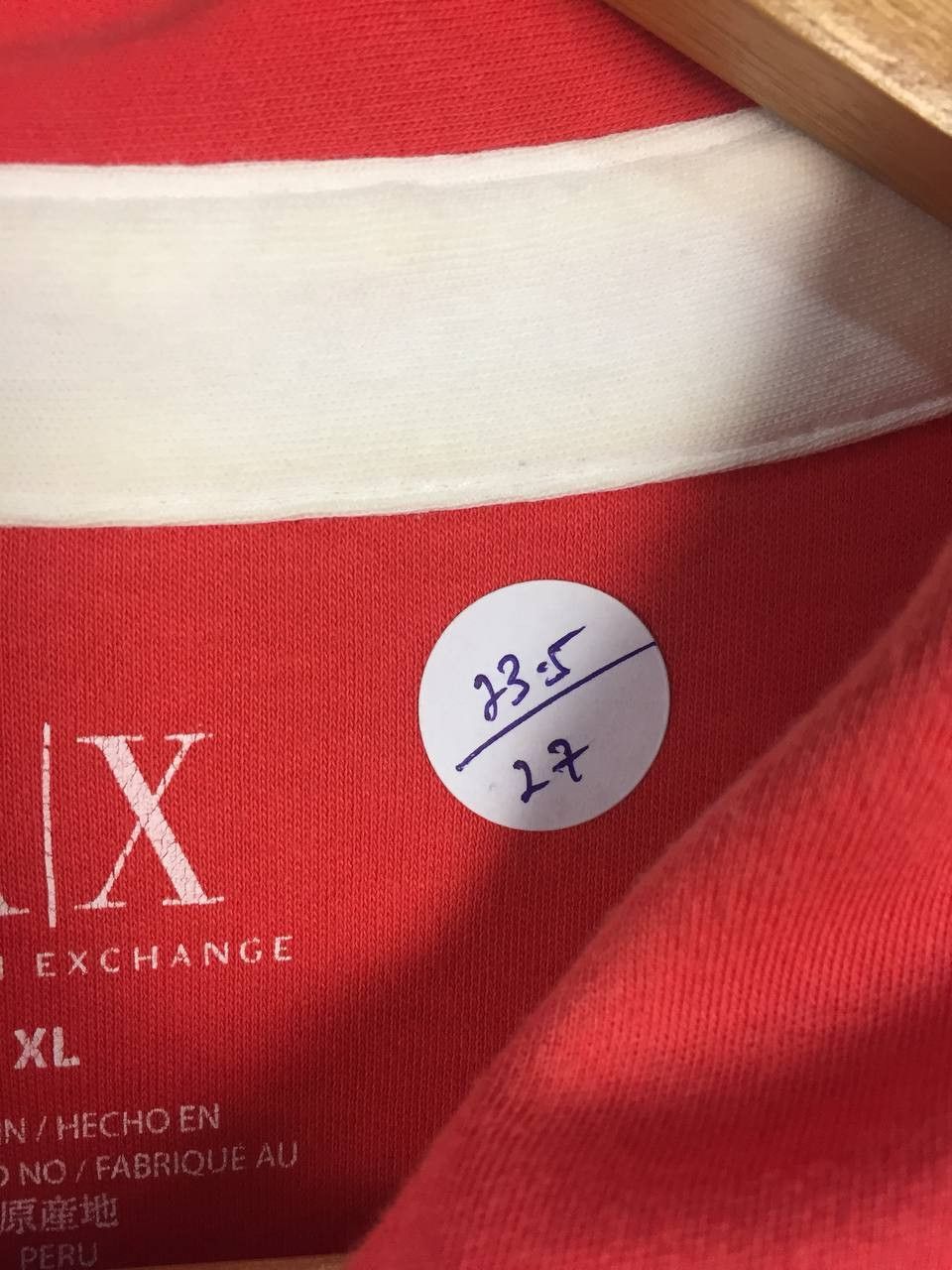 Armani Exchange Armani Exchange Luxury Brand Polo Tee Size US XL / EU 56 / 4 - 11 Thumbnail