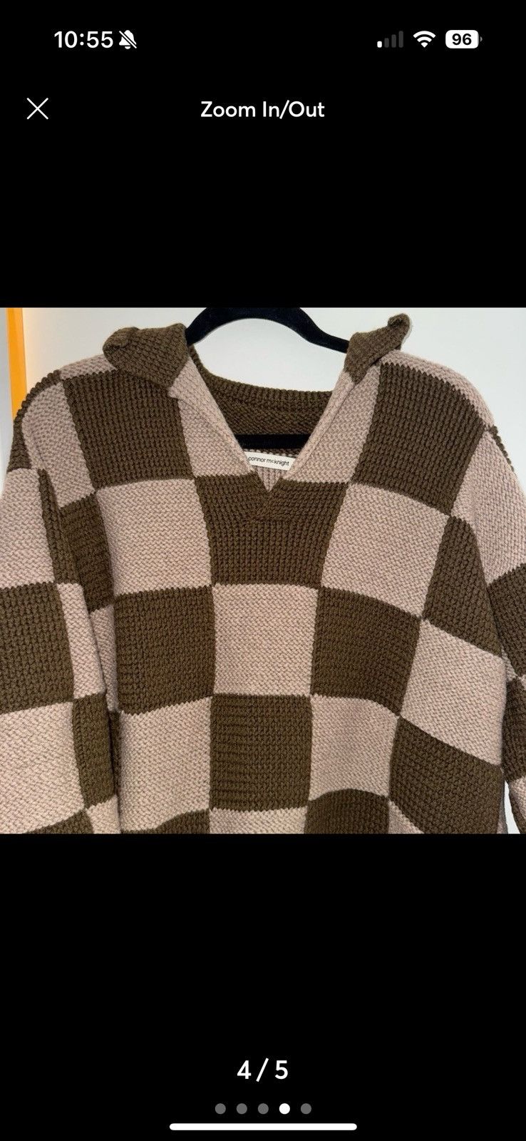 Connor McKnight Connor McKnight Tile Knit Merino Wool Rugby Sweater Size US L / EU 52-54 / 3 - 2 Thumbnail