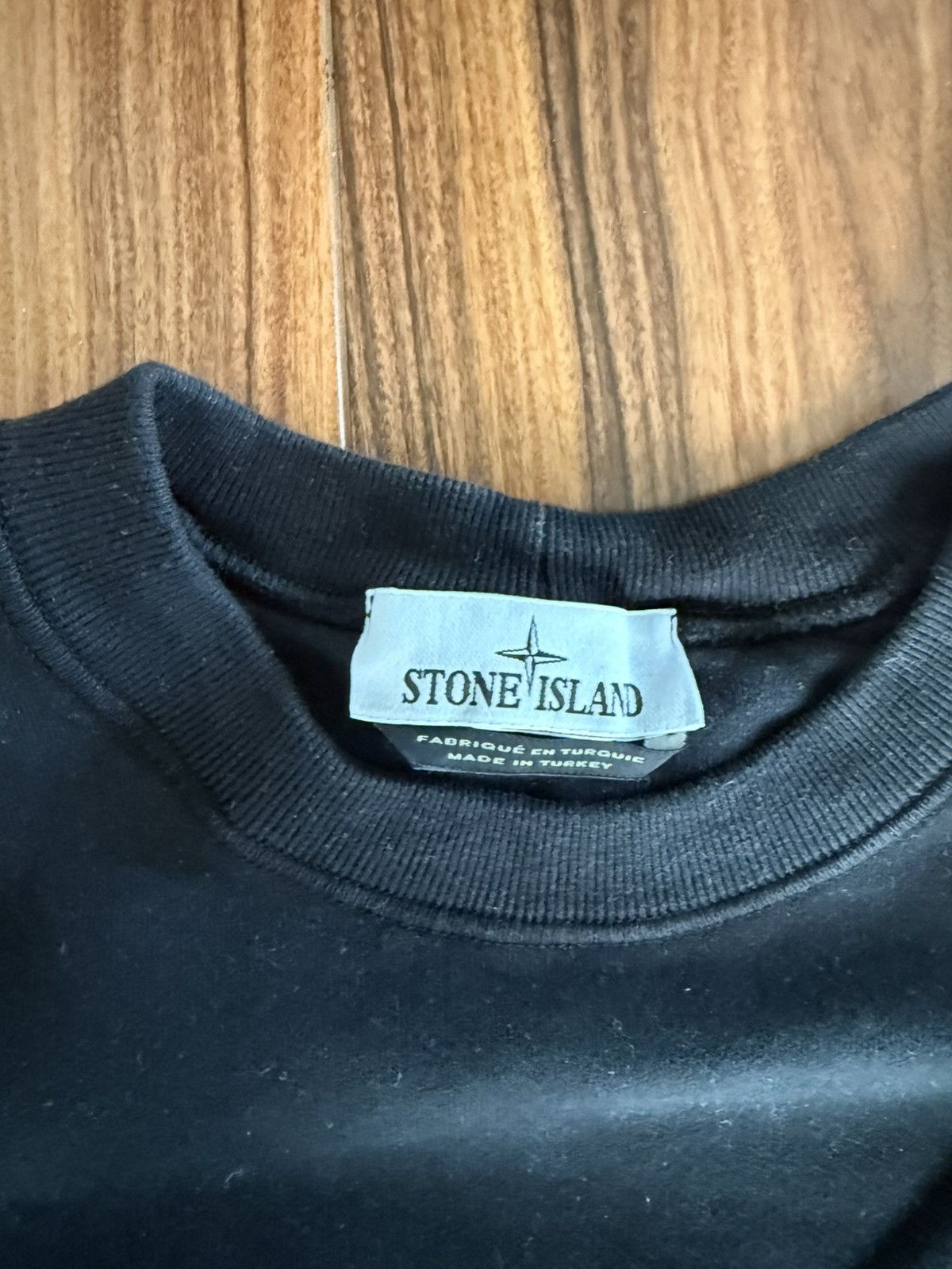 Stone Island Stone Island black cotton crew small Size US S / EU 44-46 / 1 - 2 Thumbnail