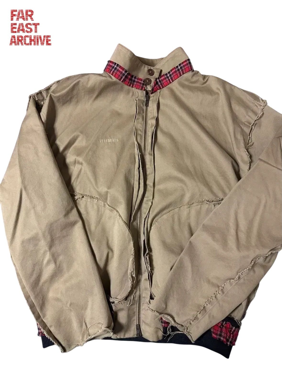 Vetements Vetements Inside Out Cotton Jacket Size US S / EU 44-46 / 1 - 1 Thumbnail