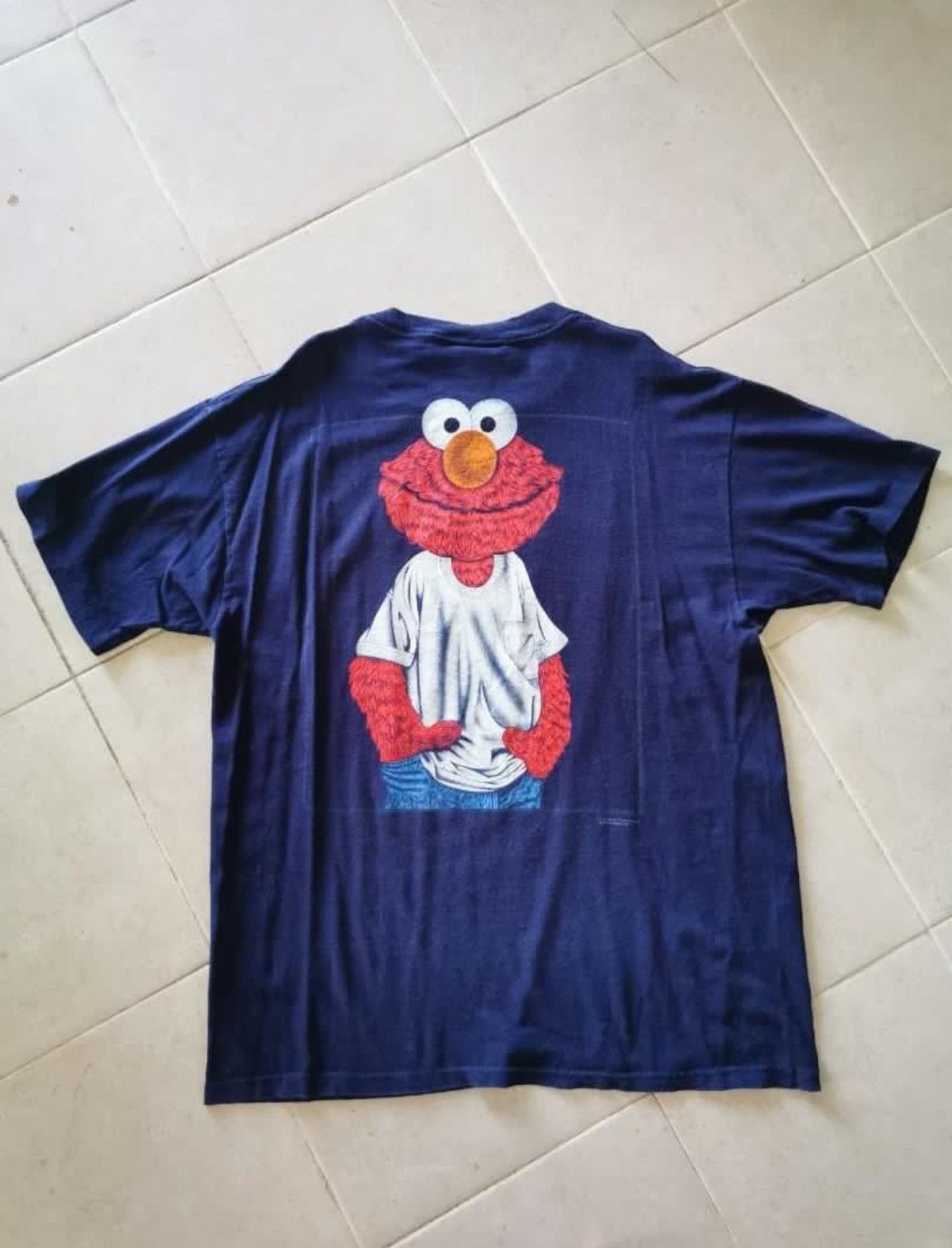 Cartoon Network × Changes × Vintage Vintage T-shirt ELMO Wear Cartoon USA Size US L / EU 52-54 / 3 - 1 Thumbnail