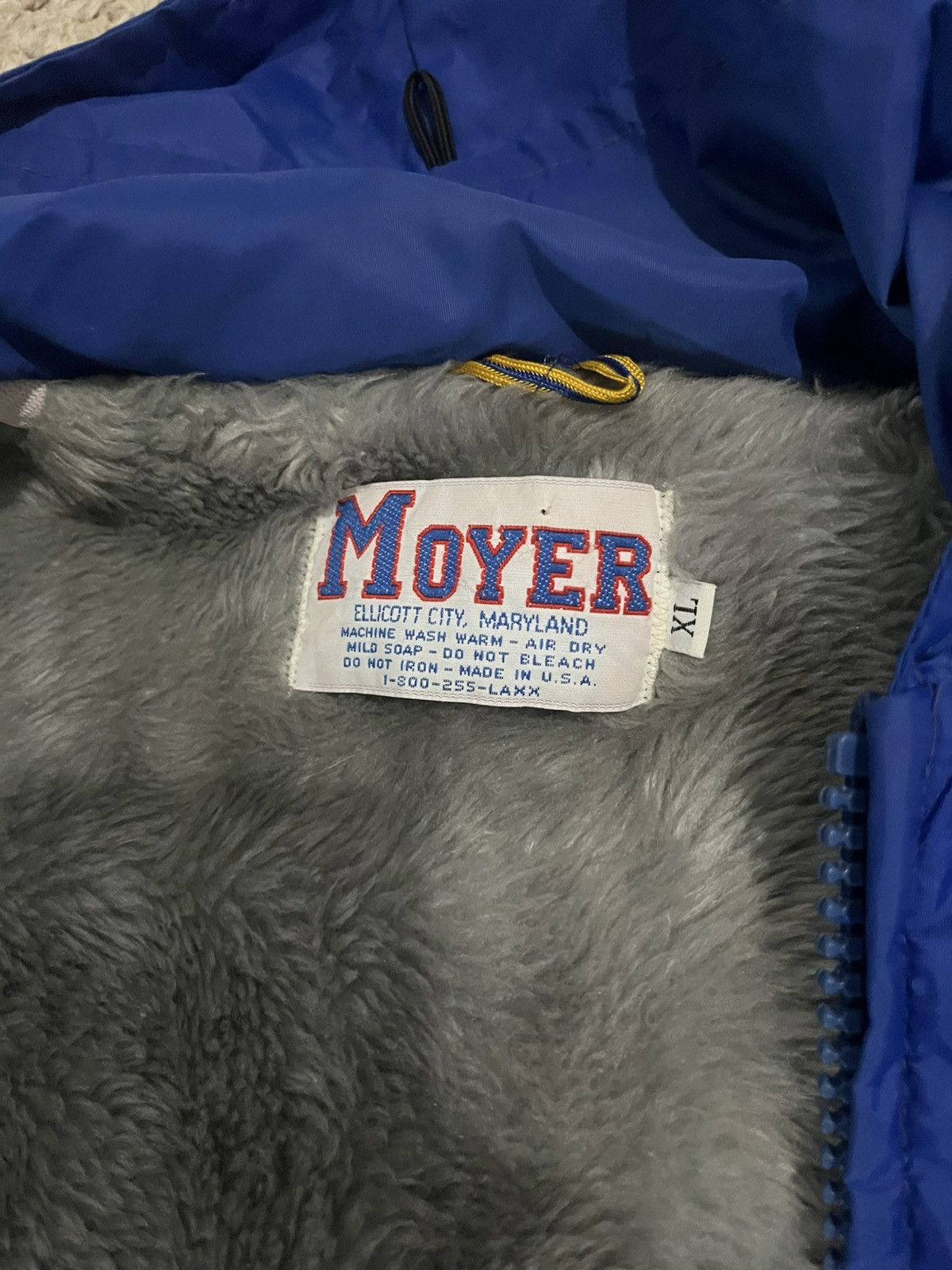 Vintage Crazy 90's heavy lacrosse jacket in PERFECT condition Size US XL / EU 56 / 4 - 3 Thumbnail