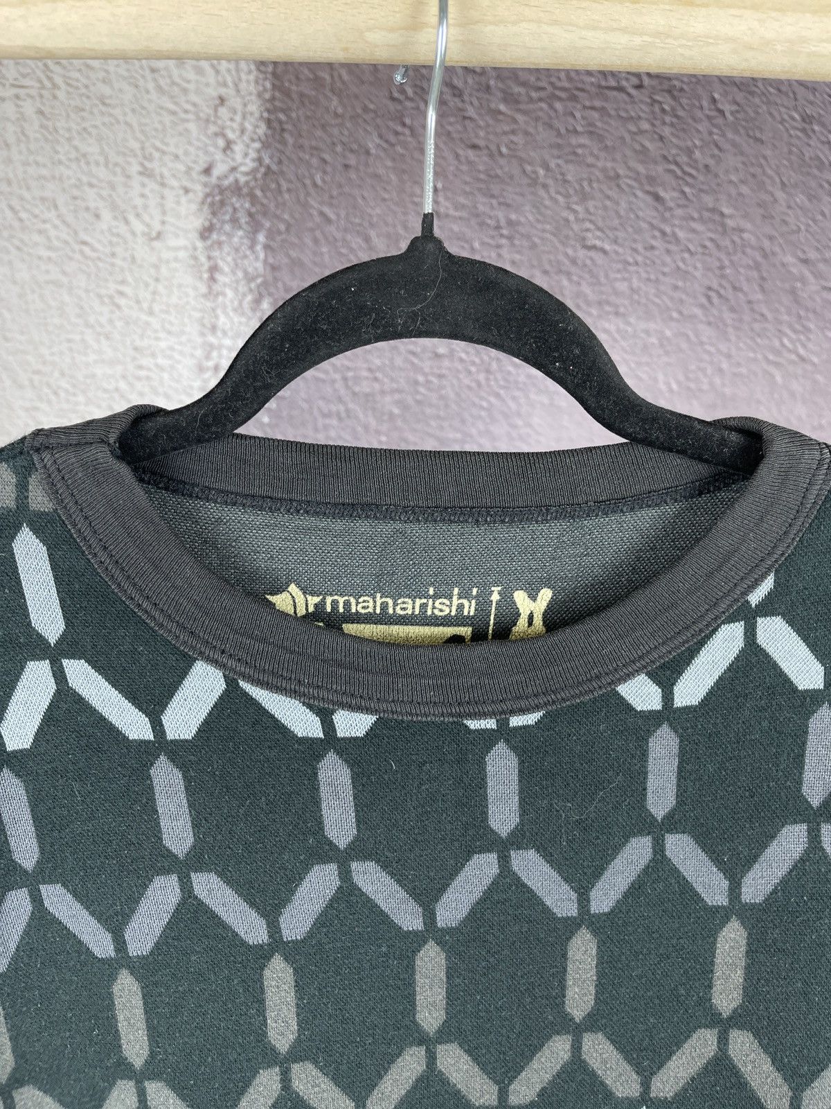 Maharishi Maharishi x Hardy Blechman geometrical pattern sweatshirt Size US XL / EU 56 / 4 - 4 Thumbnail