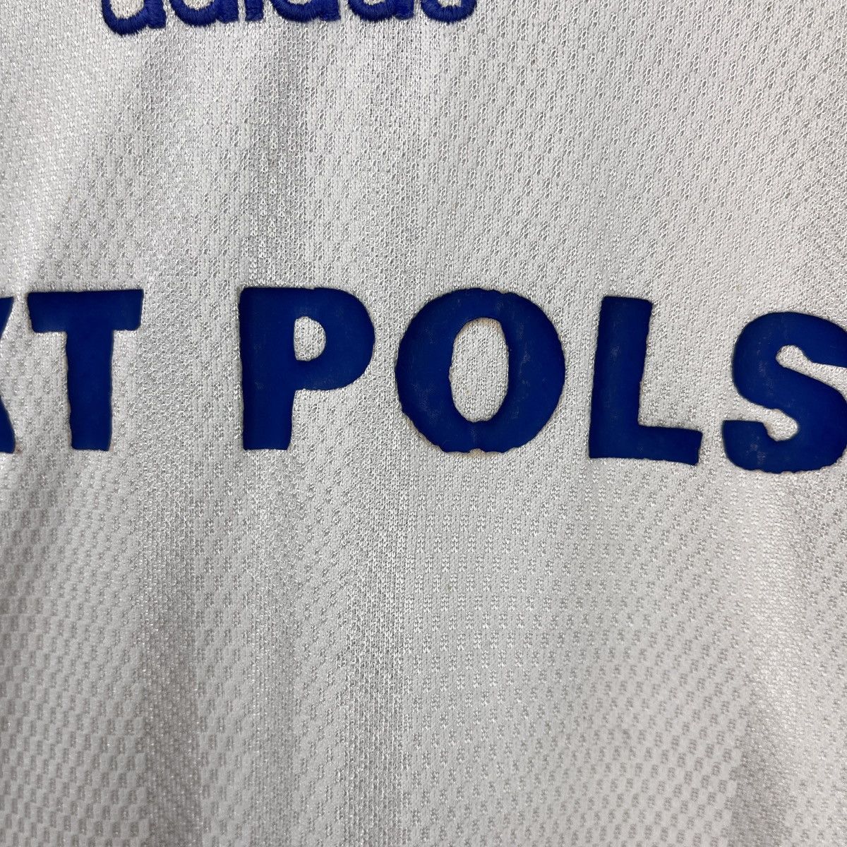 Adidas Adidas TKT Polska Soccer Jersey Vintage 90s Y2k Blockcore Size US L / EU 52-54 / 3 - 5 Thumbnail