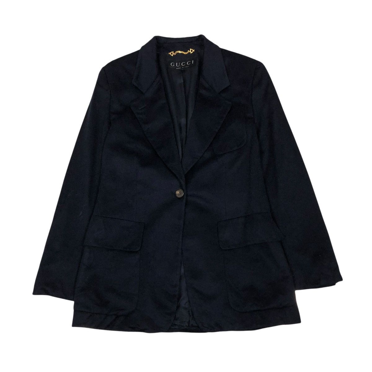 Gucci 🔥RICH BLACK COATS GUCCI MADE IN ITALY Size S / US 4 / IT 40 - 1 Thumbnail