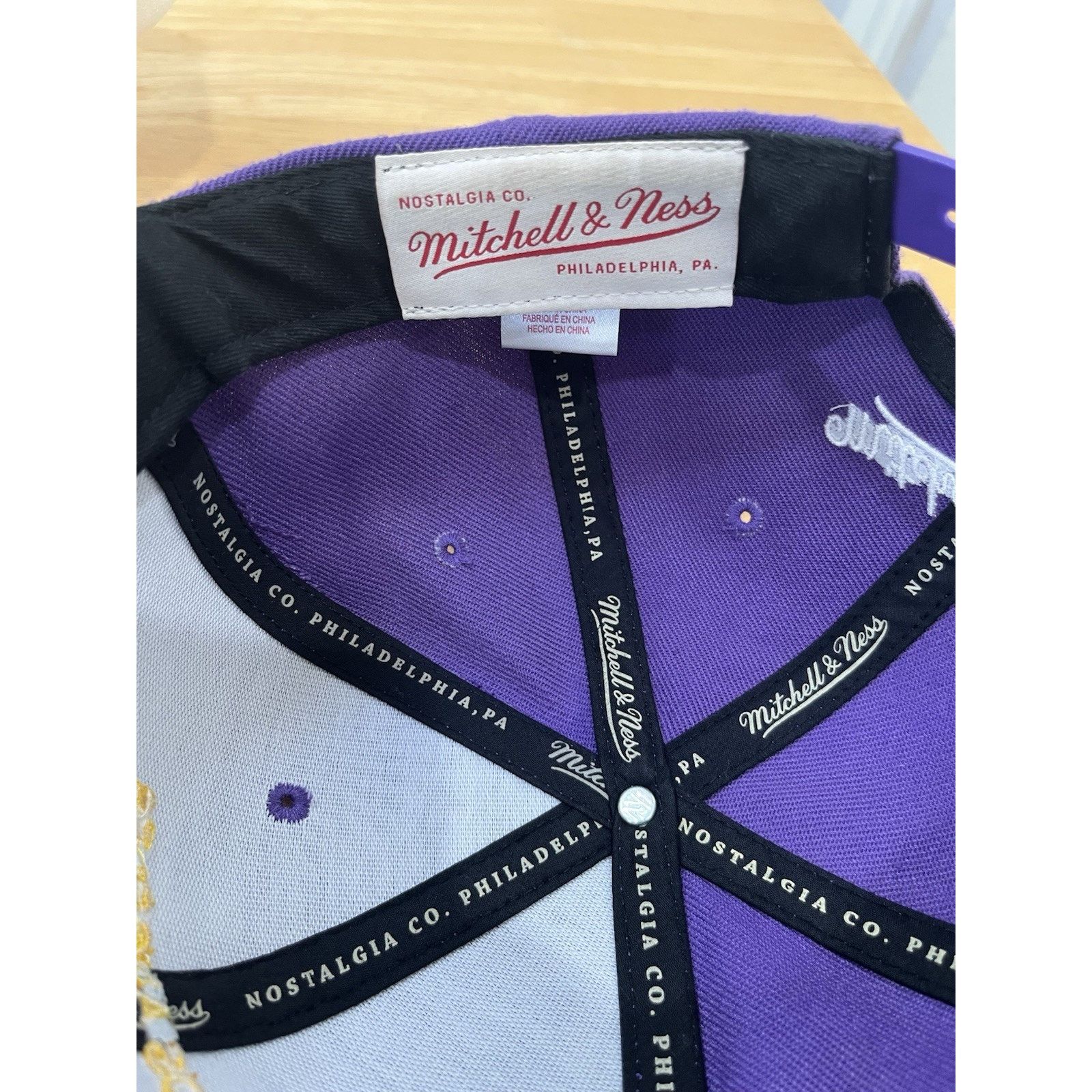 Mitchell & Ness 2009 Mitchell & Ness LA Lakers NBA Champions Hat Size ONE SIZE - 5 Thumbnail