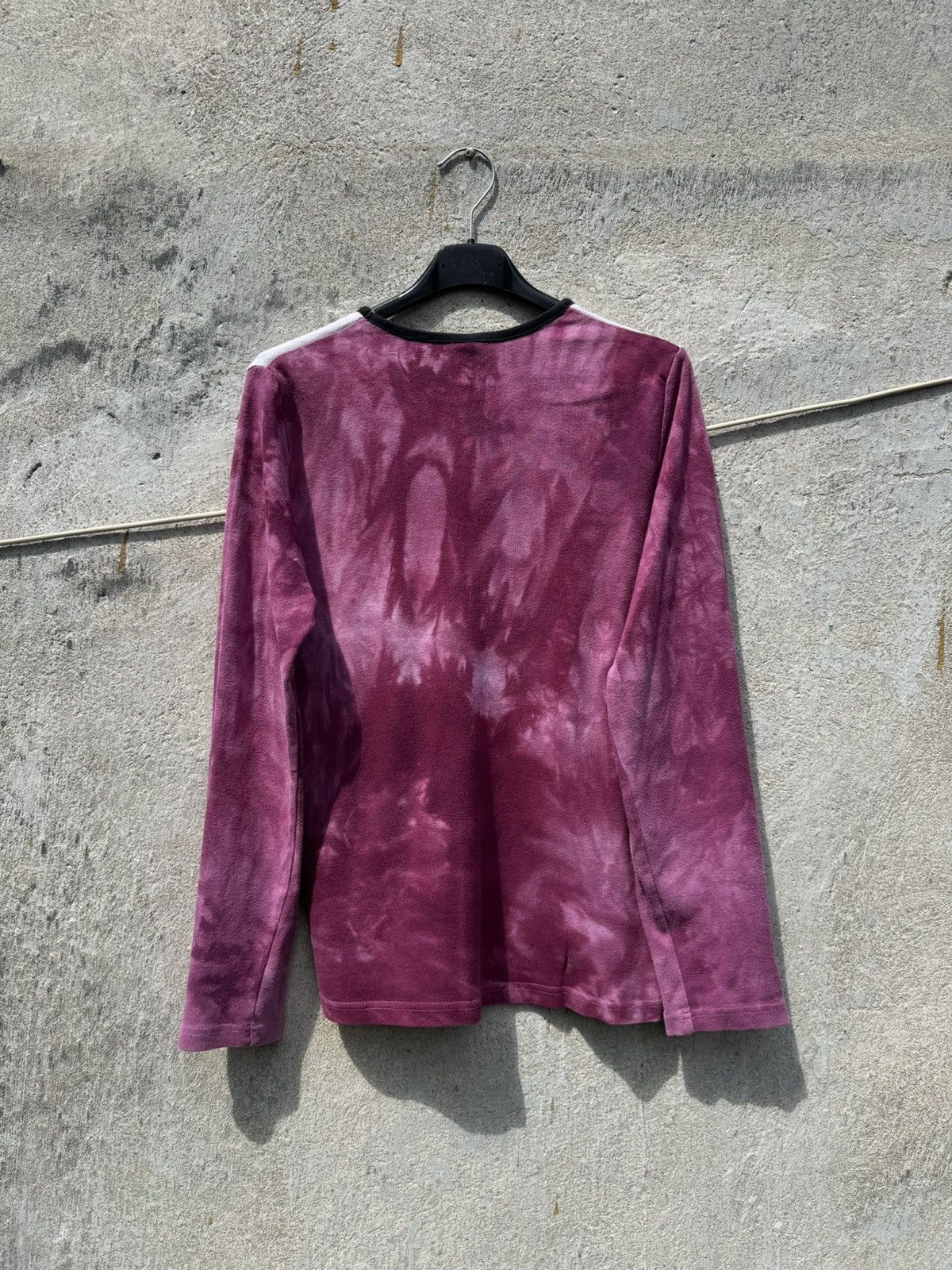 Jean Paul Gaultier Y2K Longsleeve Top Jean Paul Gaultier Style Tie-Dye AOP JPG Size L / US 10 / IT 46 - 8 Thumbnail