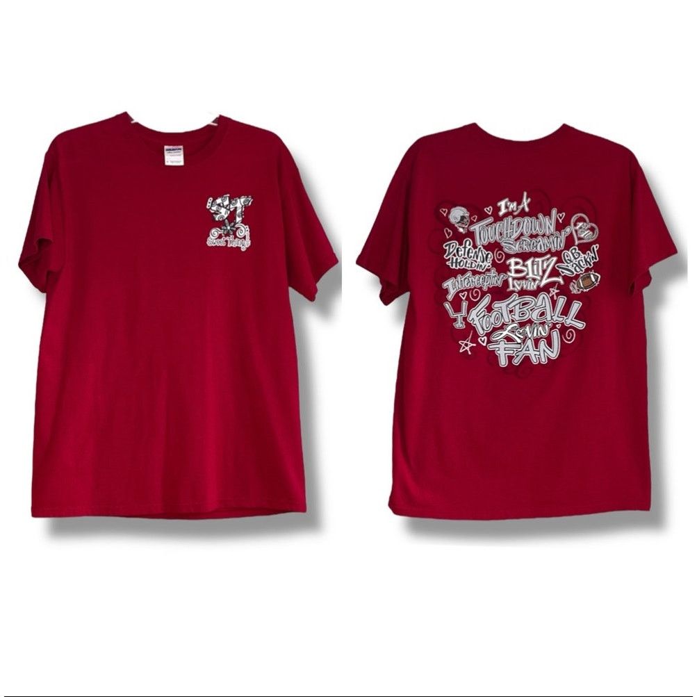 Gildan Gildan Ultra Cotton Alabama Crimson Tide Sweet Thing T-shirt Size M / US 6-8 / IT 42-44 - 1 Thumbnail