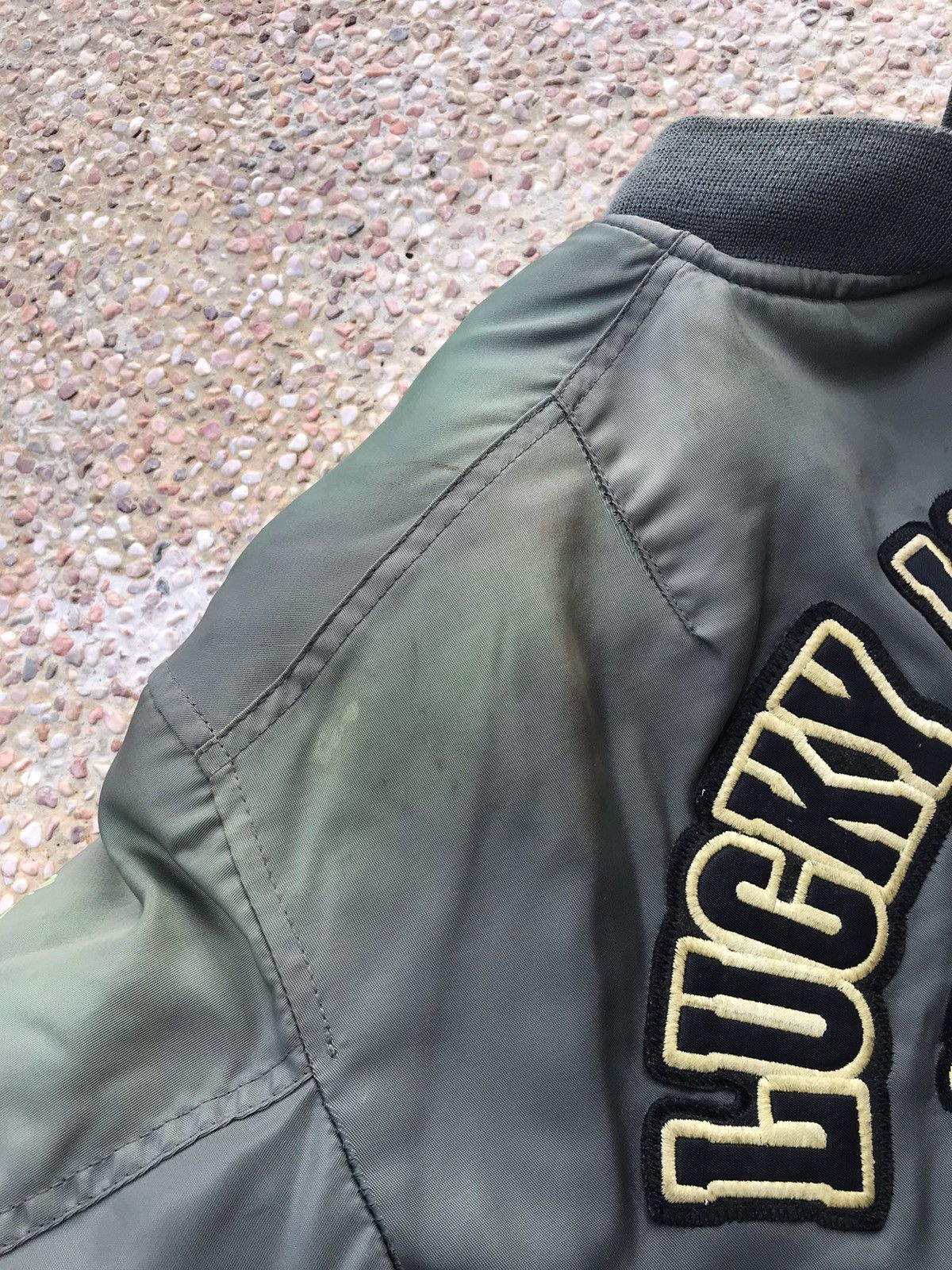 Tedman × Vintage Vintage Ted Man Embroidery Green Army Jacket Size US L / EU 52-54 / 3 - 5 Thumbnail