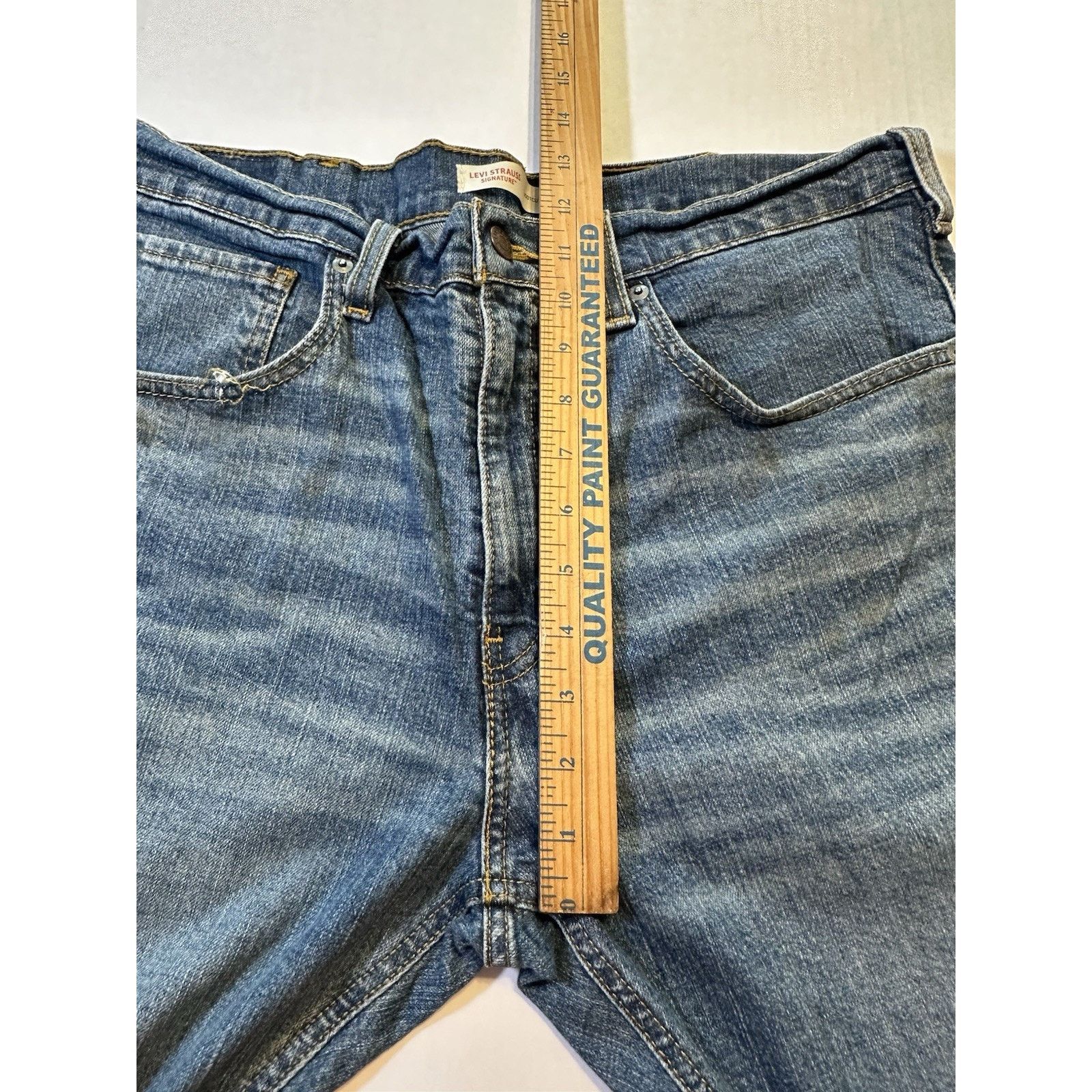Levi's Levis Signature Bootcut Jeans 34x30 Denim Streetware Western Size US 34 / EU 50 - 12 Thumbnail