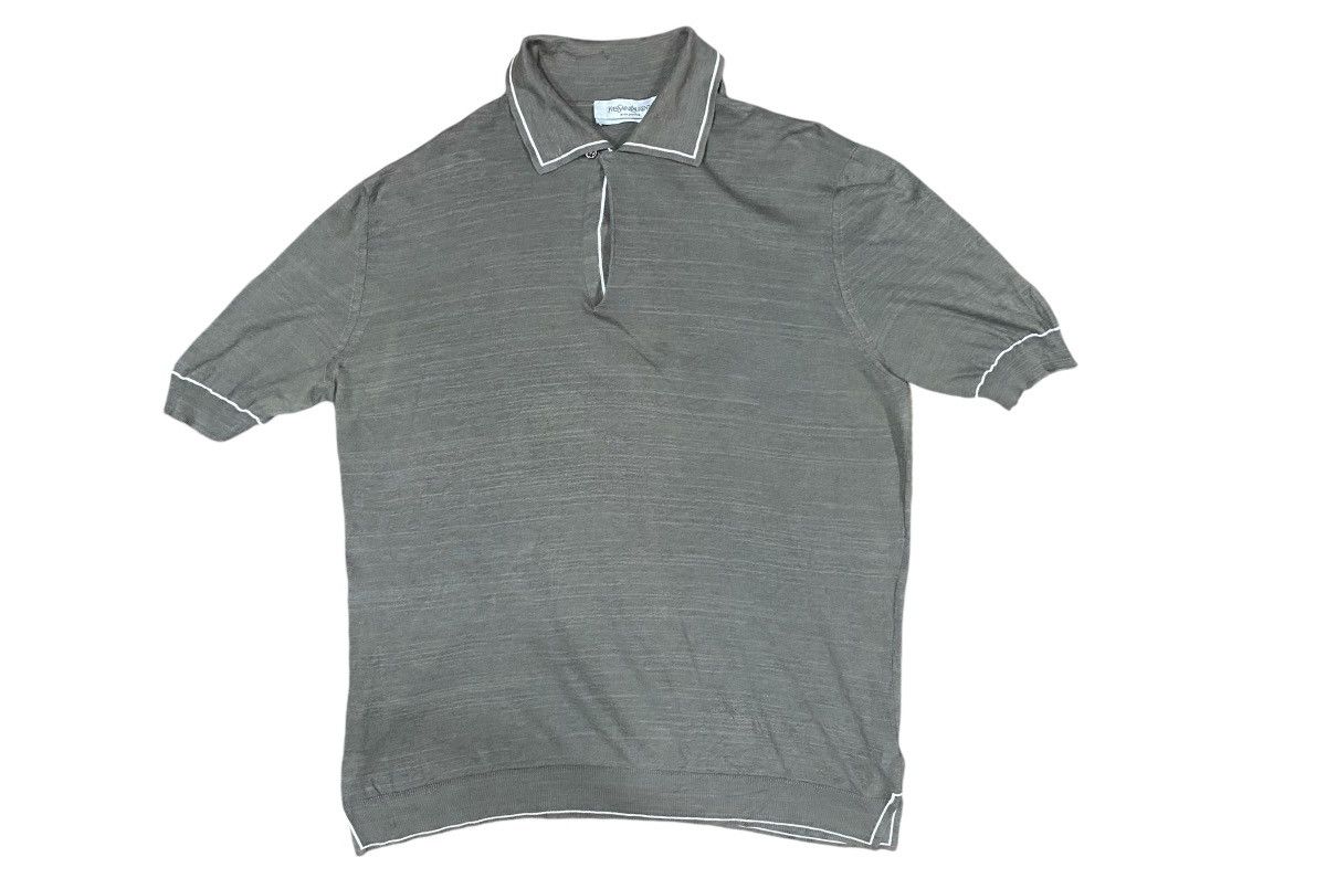 Yves Saint Laurent Yves Saint Laurent Polo Shirt (M) Size US M / EU 48-50 / 2 - 1 Thumbnail