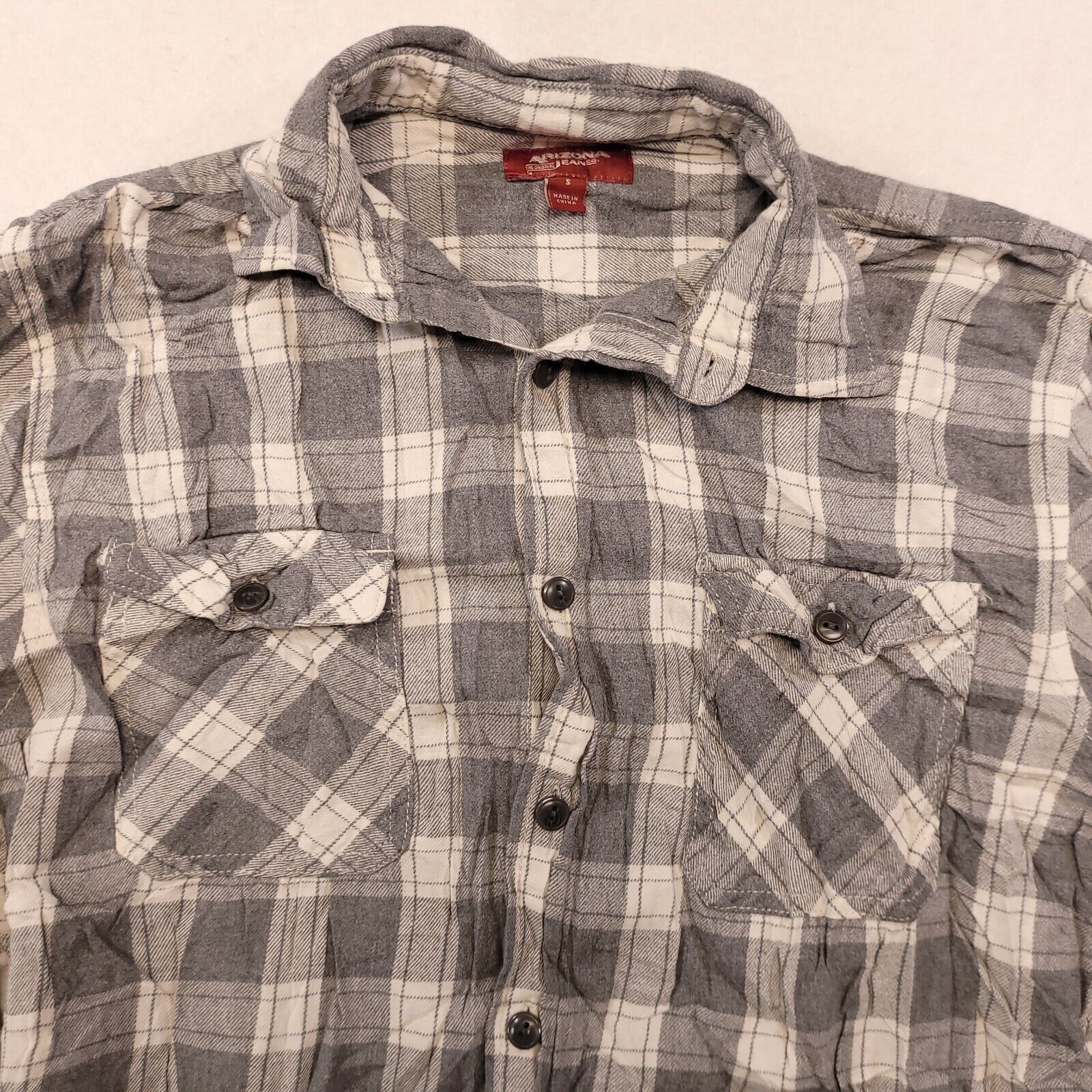 Arizona Jean Co. Arizona Jean Co Tartan Flannel Button Up Shirt Mens Size S Size US S / EU 44-46 / 1 - 1 Thumbnail