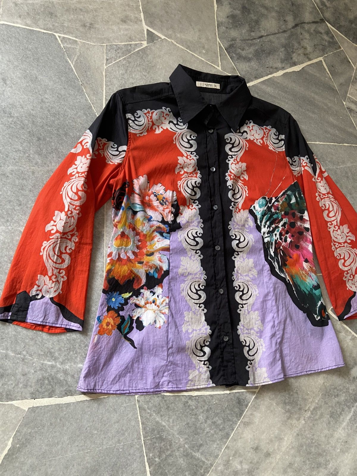 Etro ETRO Silk Floral Shirt Size US M / EU 48-50 / 2 - 5 Thumbnail