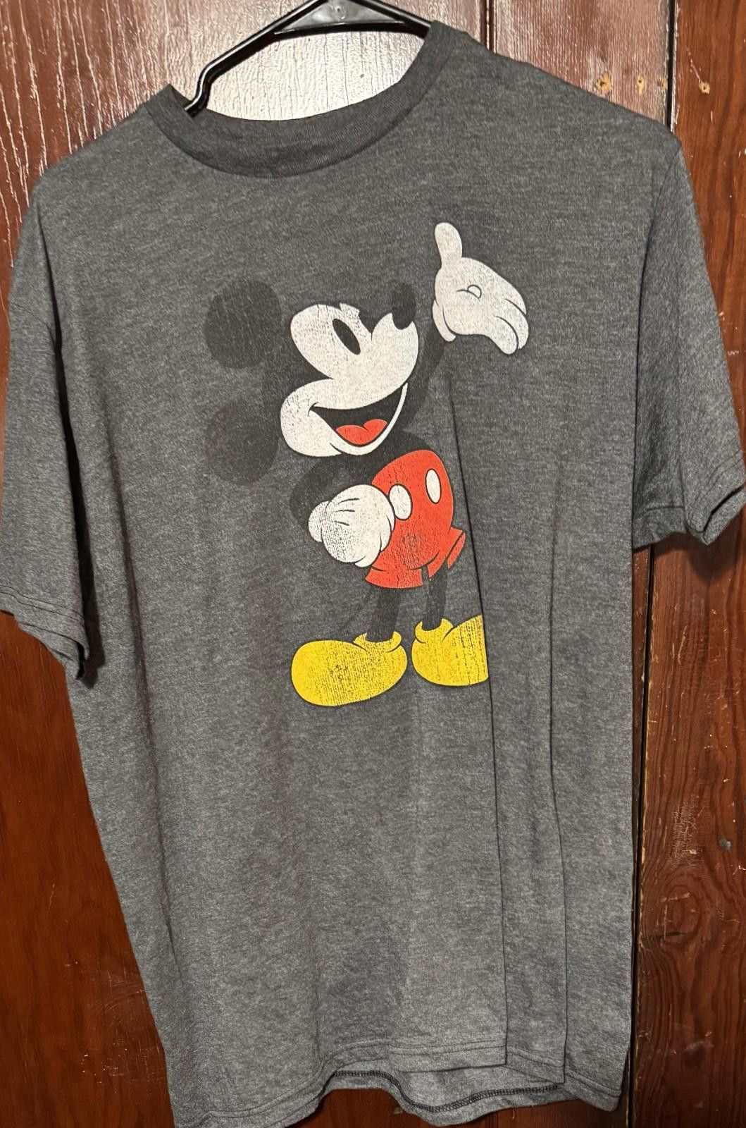 Disney Mickey Mouse Disney T Shirt Gray Men's Size L Size US L / EU 52-54 / 3 - 1 Thumbnail