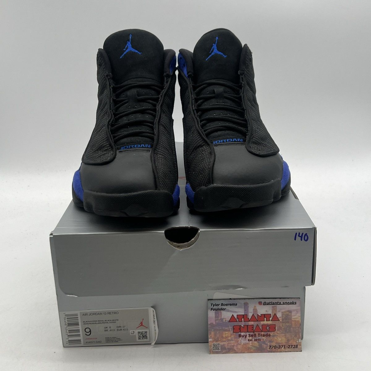 Jordan Brand Air Jordan 14 hyper royal Size US 9 / EU 42 - 2 Thumbnail